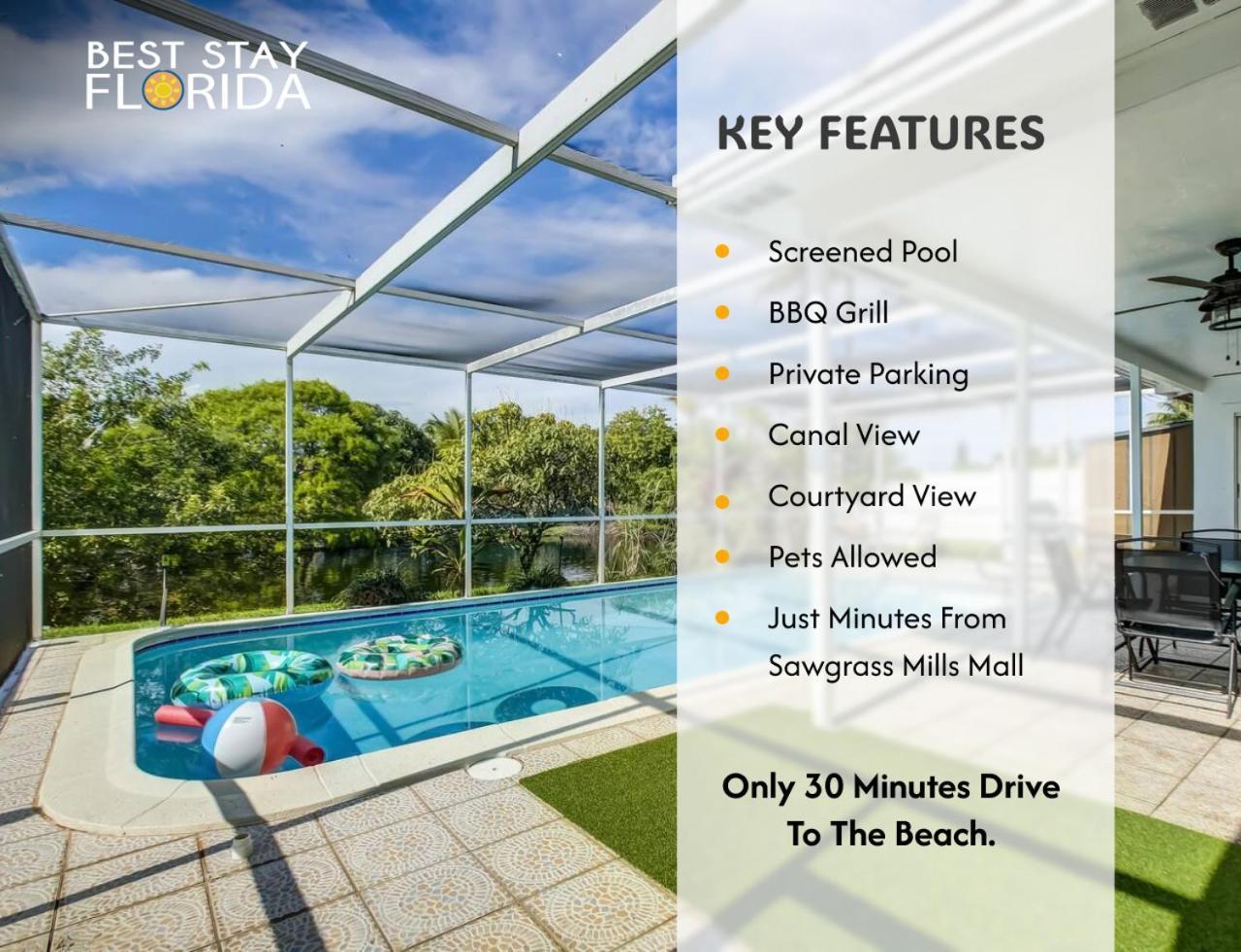 Serenity Spot Wd Pool, Lake, River & Canal View *